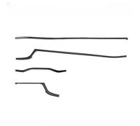 Car Interior Parts for A4 B9 Accessories 2017-2019 Car Carbon Fiber Center Dash Trim Dashboard Sticker Decorative Modified Strip Interior Decoration(LHD)