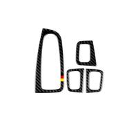 Car Interior Parts For Mercedes For Benz W205 C180 C200 C300 GLC260 C Class Car Window Glasses Lift Button Cover Switch Frame Trim Interior Decoration(German)