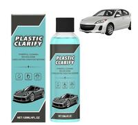 Car Interior Plastic Cleaner & Conditioner,Plastic Clarify for Cars,Waterless Spray Wax,Car Plastic Restorer Black,Car Trim Restorer,Dashboard Scratch Remover,Bumper Restorer,Restore Color and Luster