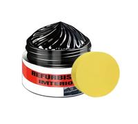 Car Interior Polish Wax | Auto Interior Leather Repair Conditioner - 100g Automotive Maintenance Refurbishment Paste for Door Handles Front and Rear Seats Gear Shift