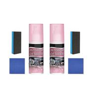 Car Interior Polishing Cleaner, 100ml Car Interior Protectant Spray, Long Lasting Super Shine and Protector for Car Interior Polishing, for Plastic & Rubber & Leather Cleaner (2)