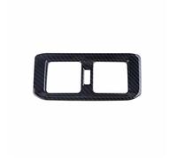 Car Interior Rear Seat Air Conditioning Air Vent Cover Trim Interior ABS Carbon Fiber Grain Cover For Toyota For RAV4 For RAV 4 2019 2020 2021 2022