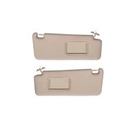 Car Interior Roof Sun Visor With Makeup Mirror Car Sunvisor For Toyota For 4runner 2010-2022 7432035A91B1 7432035A90B1 CFCKHPTHAZ(Beige Pair)