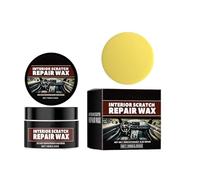 Car Interior Scratch Remover Car Dashboard Restorer With Sponge Repairing Polishing 100g/3.53oz Scratch Repair Auto Interior Maintenance