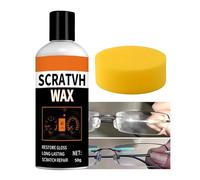 Car Interior Scratch Remover, with Fast Acting Formula, 50g, Scratch Removal Wax, Dashboard Screen Repair Paste, Fine Filler, for Gloss Console & Helmet Glass Acrylic