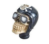 Car Interior Skull Shape Gear Shifts Knob for Manual Transmission Eye Catching Skull Manual Shifts Knob Auto Gear Levers Head Shifter