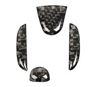 Car Interior Steering Wheel Carbon Fiber Sticker Protective Decoration For Civic For Dio For Crv For Fit For CR-V For Accord For Odyssey Car Styling Interior