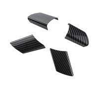 Car Interior Steering Wheel Panel Decorative Cover Sticker Shiny Auto For VW For POLO For FOX 2003-2007 Trims Vehicle
