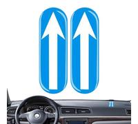 Car Interior Sticker, Car Directional Sign Judgment Sticker - Novice Driver Decal, Door Positioning Sticker, Car Interior Accessories for New Driver