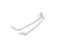 Car Interior Sticker For BMW 5 Series 523li 525 535li 2011-2017 2pcs Front Door Speaker Cover Gap Decor Trim Silver Mouldings(14-17)