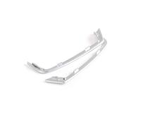 Car Interior Sticker For BMW 5 Series 523li 525 535li 2011-2017 2pcs Front Door Speaker Cover Gap Decor Trim Silver Mouldings(11-13)