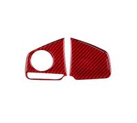Car Interior Sticker For Civic X 10th Gen MK10 2016 2017 2018 2019 2020 2021 Steering Wheel Panel Stickers Trim Accessories Interior Accessories(RED,X-2)