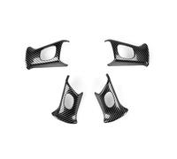 Car Interior Sticker For Hummer H2 Steering Steering Wheel Panel Protective Film Decoration Overlay Accessories Interior Accessories(Color 1)