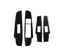 Car Interior Sticker For Lexus IS250 2013-2020 4pcs Window Lift Panel Decoration Cover Trim Stickers Decal Accessories Mouldings(Color 2,LHD)