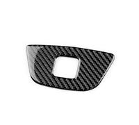 Car Interior Sticker For Seat For Ibiza 6j 2009 2010 2011 2012 2013 2014 LHD RHD Stickers Steering Wheel Center Frame Trim Interior Accessories(Black)
