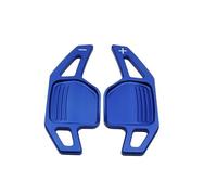 Car Interior Sticker For TT MK2 8J A5 S5 A4 B8 A3 S3 8P Q5 8R Q7 A6 C6 R8 Sline 2005-2011 Steering Wheel Shift Paddle Extension(BLUE)