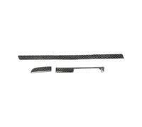 Car Interior Sticker For VW For Scirocco R 2009-2016 Internal Cover Stickers Co-pilot Dashboard Trim Accessories(Black,RHD)