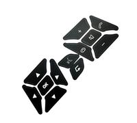 Car Interior Stickers Button Compatible with Benz for E B Class for A207 C207 W212 W246 Car Steering Wheel Button Repair Sticker Matte Black Styling