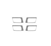 Car Interior Stickers Carbon Fiber for Toyota for 4Runner 2010-2020 Inner Door Handle Bowl Cover Trim Interior Accessories
