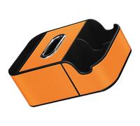 Car Interior Storage Box Tissue Holder Cup Holders Phone Slot Leather Tray Organizers Armrest Extra Storage Box Interior Solution