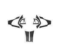 Car Interior Styling For BMW For Z4 For E85 2003-2008 ABS Carbon Fiber Car Interior Steering Wheel Cover Trim Frame Sticker Button Frame Car Interior Cover Trim