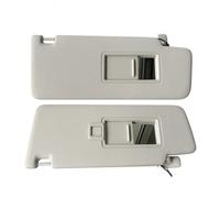 Car Interior Sun Visor 5NA857551 5TA857551 For VW For Tiguan 2 AD For For 5T 2018 2019 2021 1/2PCS Grey Interior Sun Visor W Mirror(1 Pair-2PCS)