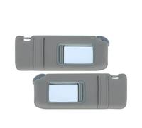 Car Interior Sun Visor Auto Front Windshield Sun Visors With Mirror Compatible For Toyota Camry 2007-2011 74310-06750-E0,74320-06780-B0(Gray A Pair)