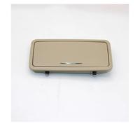 Car Interior Sun Visor For Jaguar For XJ XJL 2010-2019 Vanity Mirror Rear Illuminated Mirror Car Interior Mirror Rear Ceiling Light Sun Visor Light(Dark Beige)