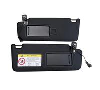 Car Interior Sun Visor For Skoda For Octavia 3 A7 Superb MK3 Rapid For Seat Arona Ateca Ibiza ST 5GG857551 5GG857552 5G0857551 5G0857552 Black Sunvisor(1 Pair)