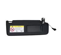 Car Interior Sun Visor For Skoda For Octavia 3 A7 Superb MK3 Rapid For Seat Arona Ateca Ibiza ST 5GG857551 5GG857552 5G0857551 5G0857552 Black Sunvisor(Right Side)