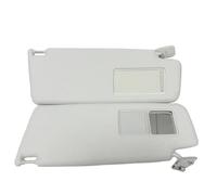 Car Interior Sun Visor Panel With Illuminated Mirror Cover For VW For Tiguan 5N MK1 2008-2016 5N0857551P 5N0857552P(1 Pair)