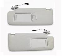 Car Interior Sunshield For VW For Golf 7 Passat B8 CC Jetta MK7 2013 -2022 | Car Sunvisor 5GG857551 Black Front Sun Visor Panel With Makeup Mirror(1 Pair Grey)