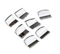 Car Interior Trim 7Pcs ABS Chrome Car Windows Control Panel Switch Cover Trim For Nissan For Juke 2011-2017 2018 2019 2020 2021 Accessories Interior Trim Strips