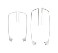 Car Interior Trim Auto Car Inner Window Glass Panel Cover Fits for A3 8V 2013-2019 Stainless Steel Armrest Lift Switch Button Trim Frame