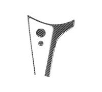 Car Interior Trim Car Handbrake Panel Frame Central Media Button Cover Carbon Fiber Sticker For Mazda For MX-5 ND For Miata 2016-2022 MX5 Car Interior(Set)