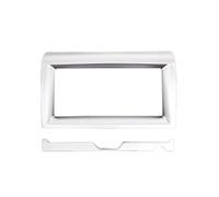 Car Interior Trim Covers for Jaguar for E-PACE 2018 2019 2020 Car Center Console Navigation Frame Air Conditioning Control Panel Cover Decoration Sticker Trim(Style A)