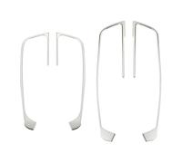 Car Interior Trim For A3 8V 2013-2019 Car Door Armrest Window Lifter Switch Buttons Panel Decoration Frame Trim Cover Stainless Steel Stick