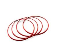 Car Interior Trim For Benz C Class W205 E W213 For GLC X253 Car Audio Speaker Door Loudspeaker Trim Ring Car Interior Decoration(Red)