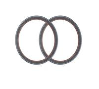 Car Interior Trim For BMW E90 E92 E93 Series 3 Car Interior Door Horn Ring Speaker Panel Trim Stickers Car Interior Decoration(Red Blue A)
