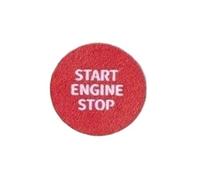 Car Interior Trim For BMW G30 G20 G32 G60 For X3 G01 For X4 G02 For X5 G05 Engine Start Stop Button Trim Sticker Car Interior Car Interior Decoration(Red)