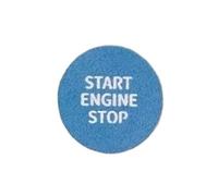 Car Interior Trim For BMW G30 G20 G32 G60 For X3 G01 For X4 G02 For X5 G05 Engine Start Stop Button Trim Sticker Car Interior Car Interior Decoration(Blue)