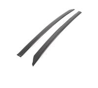Car Interior Trim For Chevrolet For Corvette C6 2005-2013 / Real Carbon Fiber Car Front Windshield Glass A-Pillar Trim Cover Triangle Spoiler Trim(Style2)