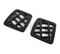 Car Interior Trim For Jetour For Traveller T2 2023-2025 | 2pcs ABS Carbon Fiber Interior Dashboard Front Air Vent Outlet Cover Trim Car Accessories
