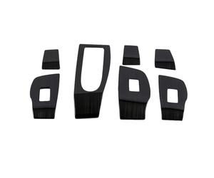 Car Interior Trim For Mazda For CX-30 CX 30 2020 Armrest Window Switch Lift Cover Trims Car Accessories Interior Molding LHD Trim Strip(Black Steel K)