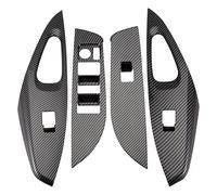 Car Interior Trim For Toyota For Corolla 2019-2022 Car Door Armrest Window Glass Lift Button Control Switch Panel Cover Car Interior(LHD)