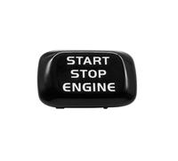 Car Interior Trim For Volvo V40 For V60 For S60 For XC60 S80 V50 V70 Car Engine Start Button Replace Cover Stop Swtich Key Decor Trim Car Interior Decoration(Black)