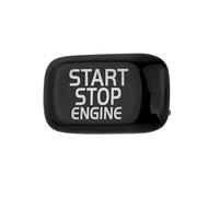 Car Interior Trim For Volvo V40 For V60 For S60 For XC60 S80 V50 V70 XC70 Car Engine Start Button Cover Stop Swtich Key Decor Car Interior Decoration(Black)