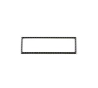 Car Interior Trim For VW For Golf 4 For Jetta For Bora For MK4 R32 1999-2004 Center AC Air Conditioner Radio Panel Frame Cover Trim(A)