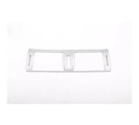Car Interior Trim Strips For BMW For X5 E70 X6 E71 2008 2009 2010 2011 2012 2013 Car Center Dashboard Air Condition Outlet Frame Cover Trim(Silver)