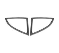 Car Interior Trim Strips For Cayman GT4 For GTS For RS 718 982 2016-2022 Rear Triangle Window Decoration Frame Interior(Black)